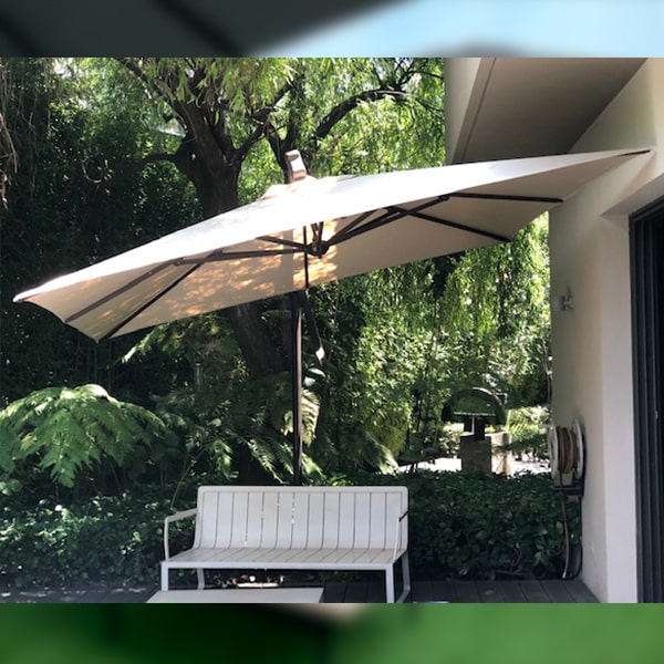 SOMBRILLA BRAZO RETRACTIL, LONA SUNBRELLA