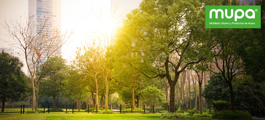 Mobiliario Urbano para áreas verdes en México | MUPA ®