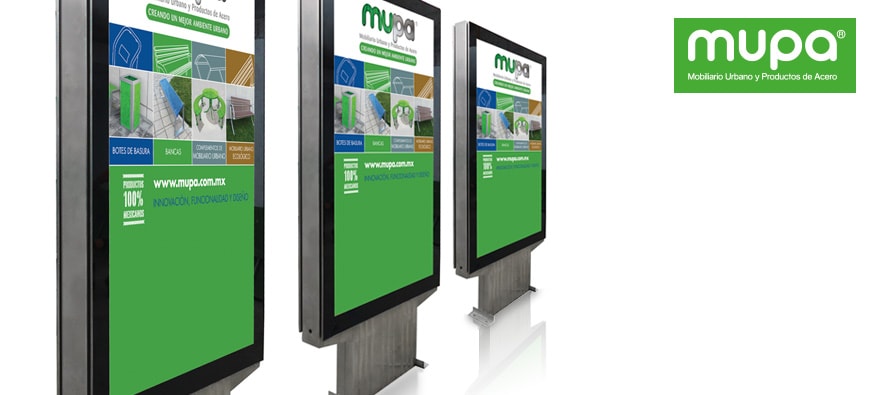 Qué es un MUPI - Mobiliario Urbano, México | MUPA ®