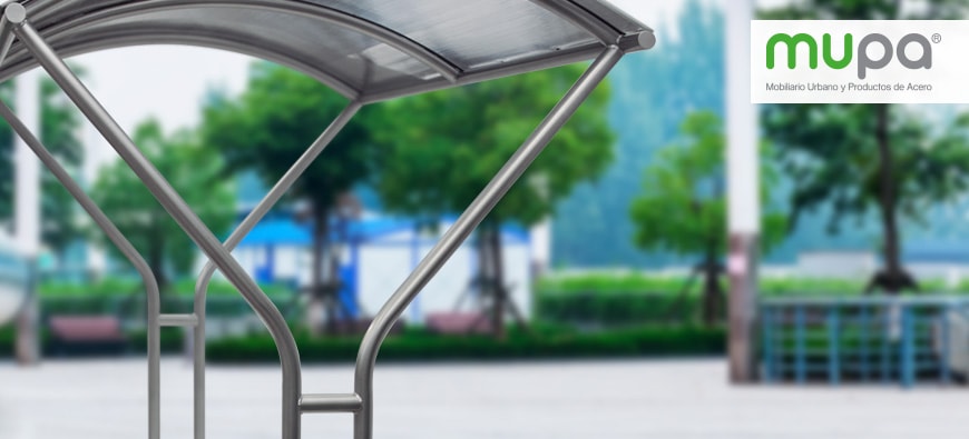 Techumbres MUPA ® de calidad - Mobiliario Urbano en México