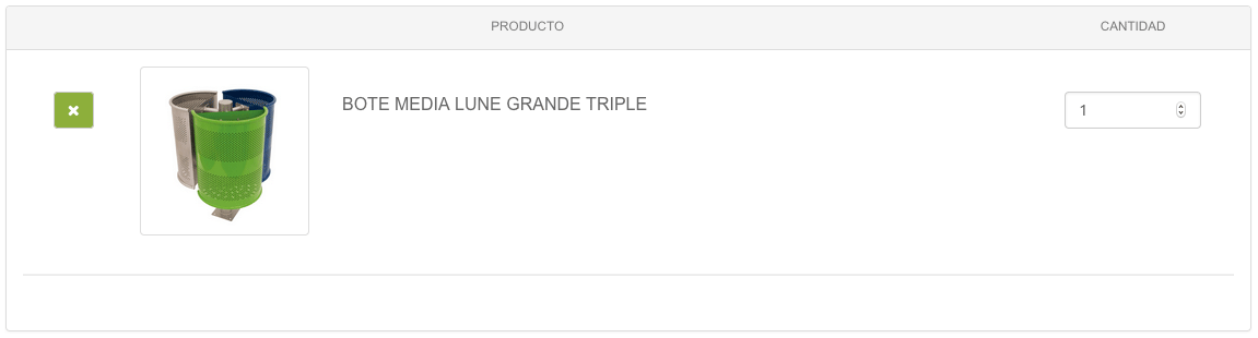 ¿Cómo solicitar cotización de Mobiliario Urbano y Equipamiento MUPA® en el nuevo sitio web?