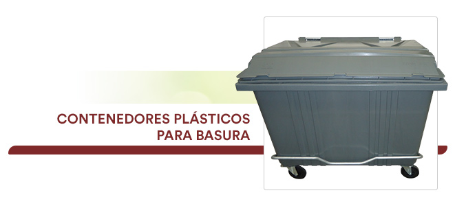 Contenedores Plásticos para Basura