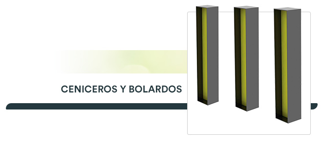 Ceniceros y Bolardos