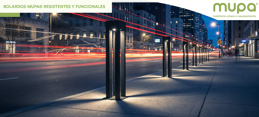 MUPA® y su propuesta de bolardos resistentes y funcionales