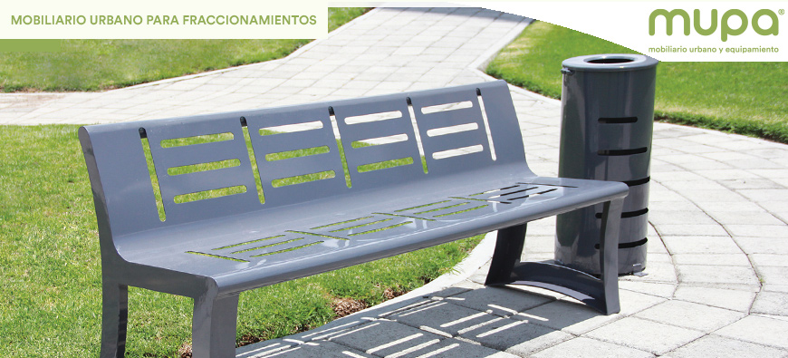 Mobiliario urbano para fraccionamientos: diseño, seguridad y plusvalía - blog