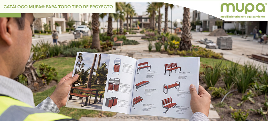 Catálogo de mobiliario urbano MUPA® para todo tipo de proyecto en México - blog