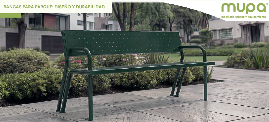 Bancas para parque: diseño y durabilidad - blog