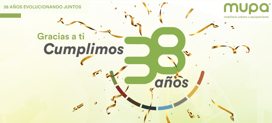 38 aniversario de MUPA® | 38 años de evolución