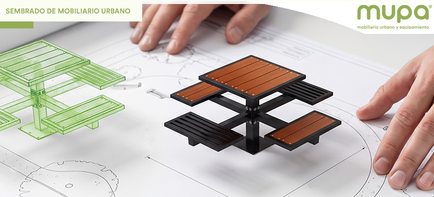 Sembrado de mobiliario urbano cómo definir la mejor distribución para un proyecto - blog